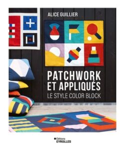 Couverture livre patchwork Patchwork et appliqués Le style color block