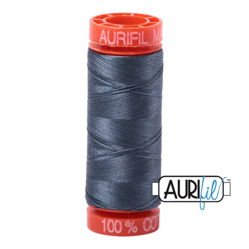 Fils Aurifil Mako 50 (200m) : 1158 Medium Grey