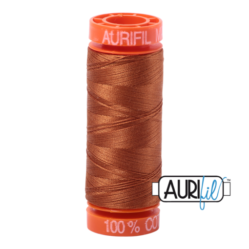 Fils Aurifil Mako 50 (200m) : 2155 Cinnamon