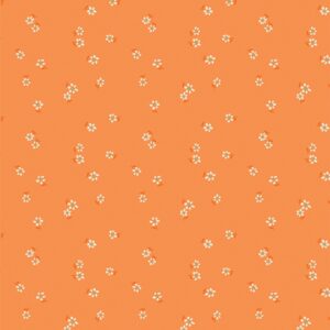 Art Gallery Fabrics - Daisy - Drifting Florets Marmalade