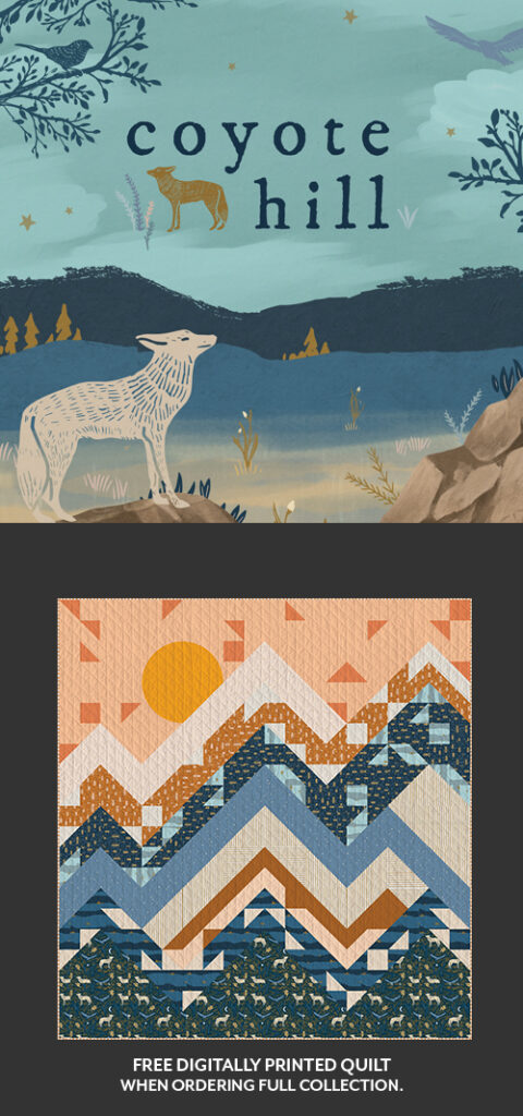 Coyote Hill logo art gallery fabrics