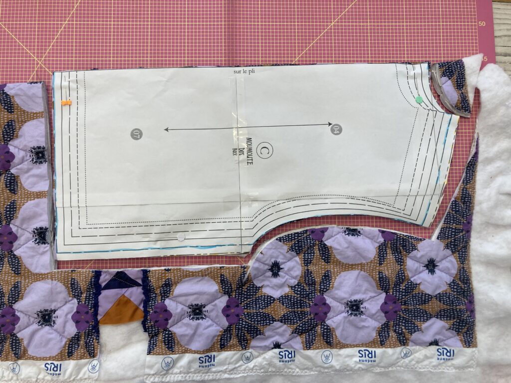 patron gilet patchwork